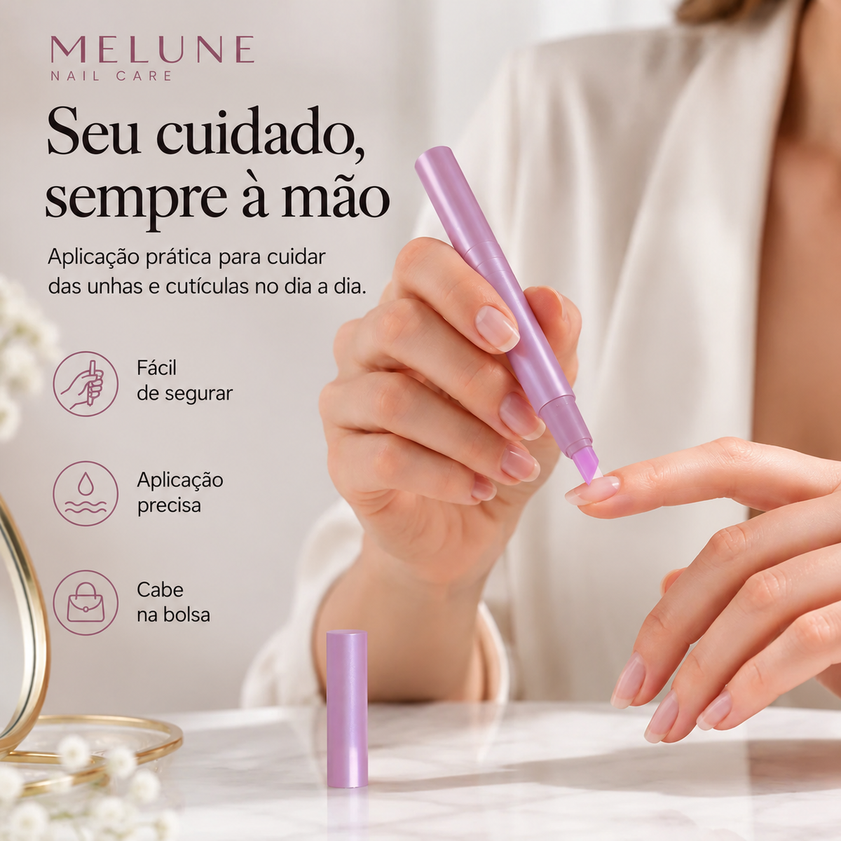 Melune Nail Care — Cuidado para unhas e cutículas